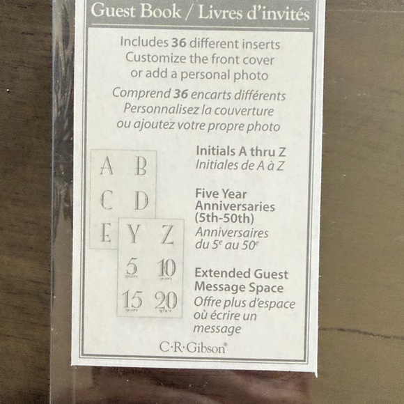 Guest book with customizable cover - Picture 4 of 6